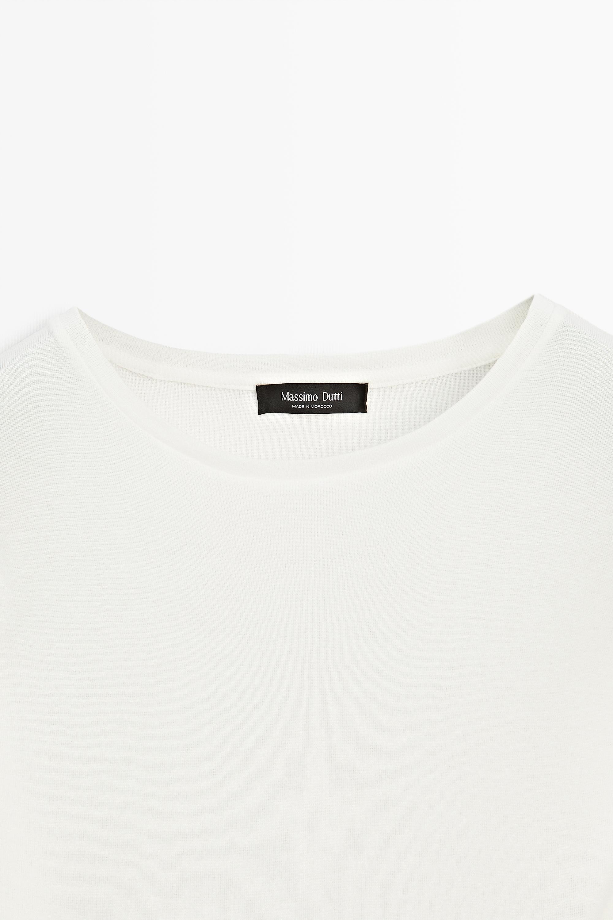 Button-detail short sleeve T-shirt