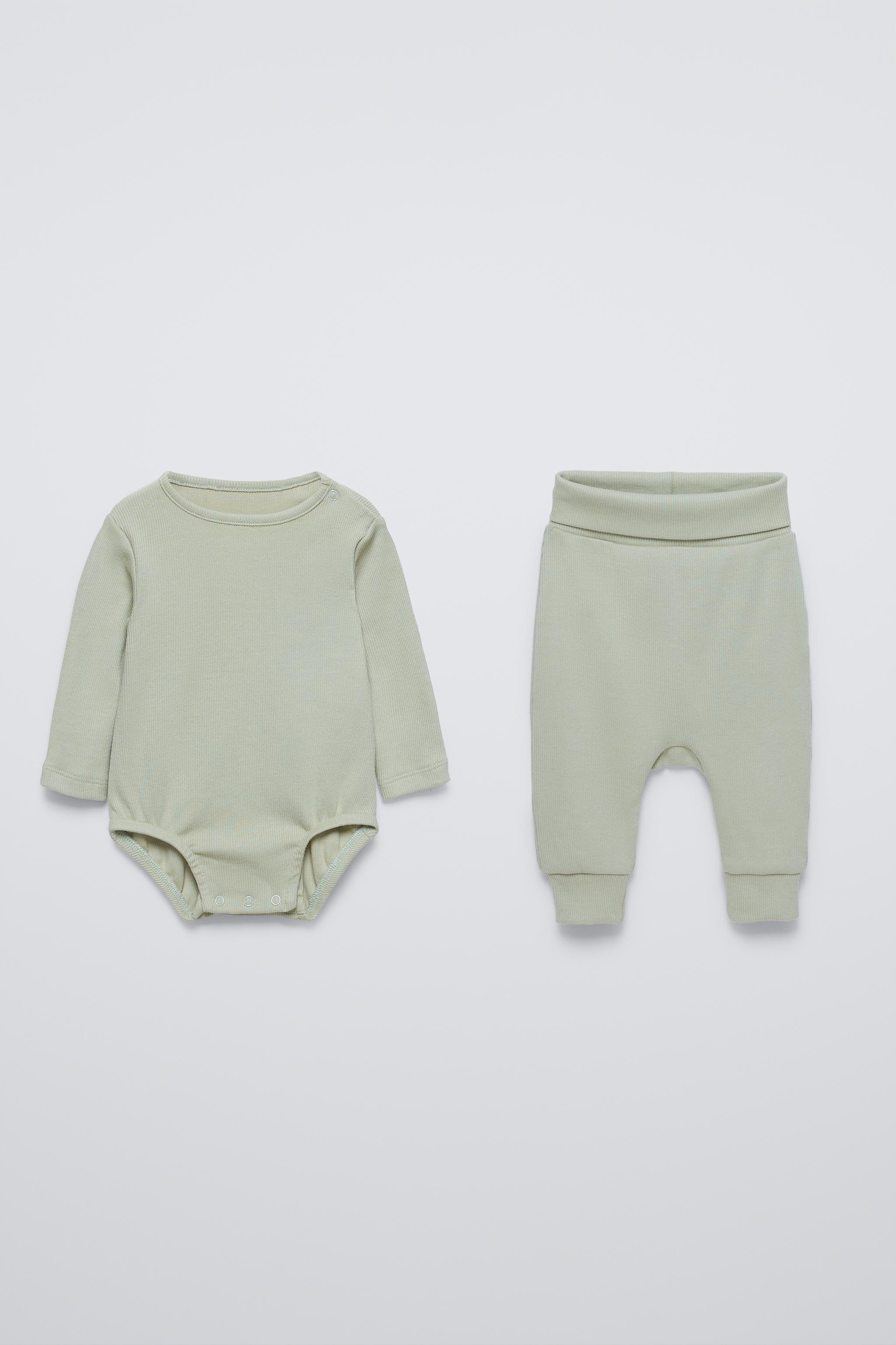 Zara baby POINTELLE CASHMERE SET. deals Size 3-6