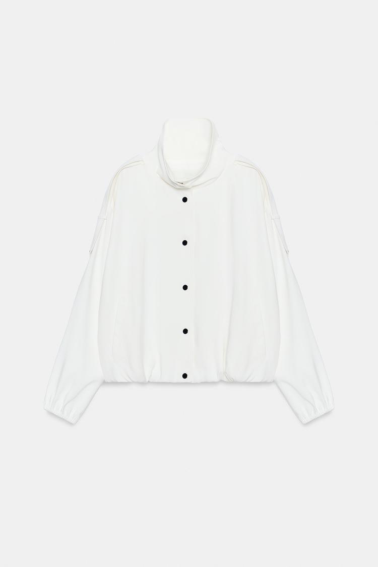 Chaqueta bomber de cuello alto 7