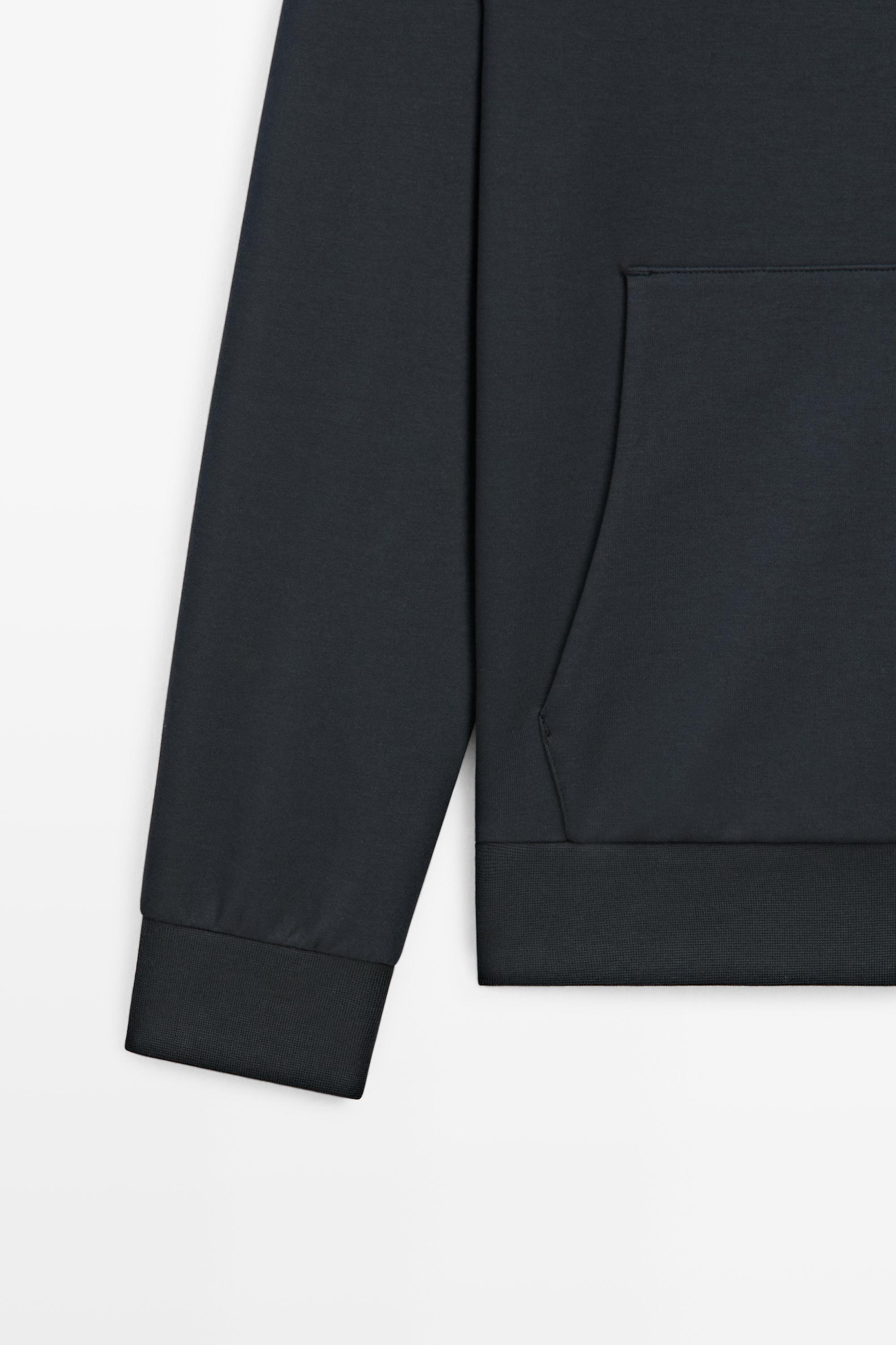 Total look hooded sweatshirt
