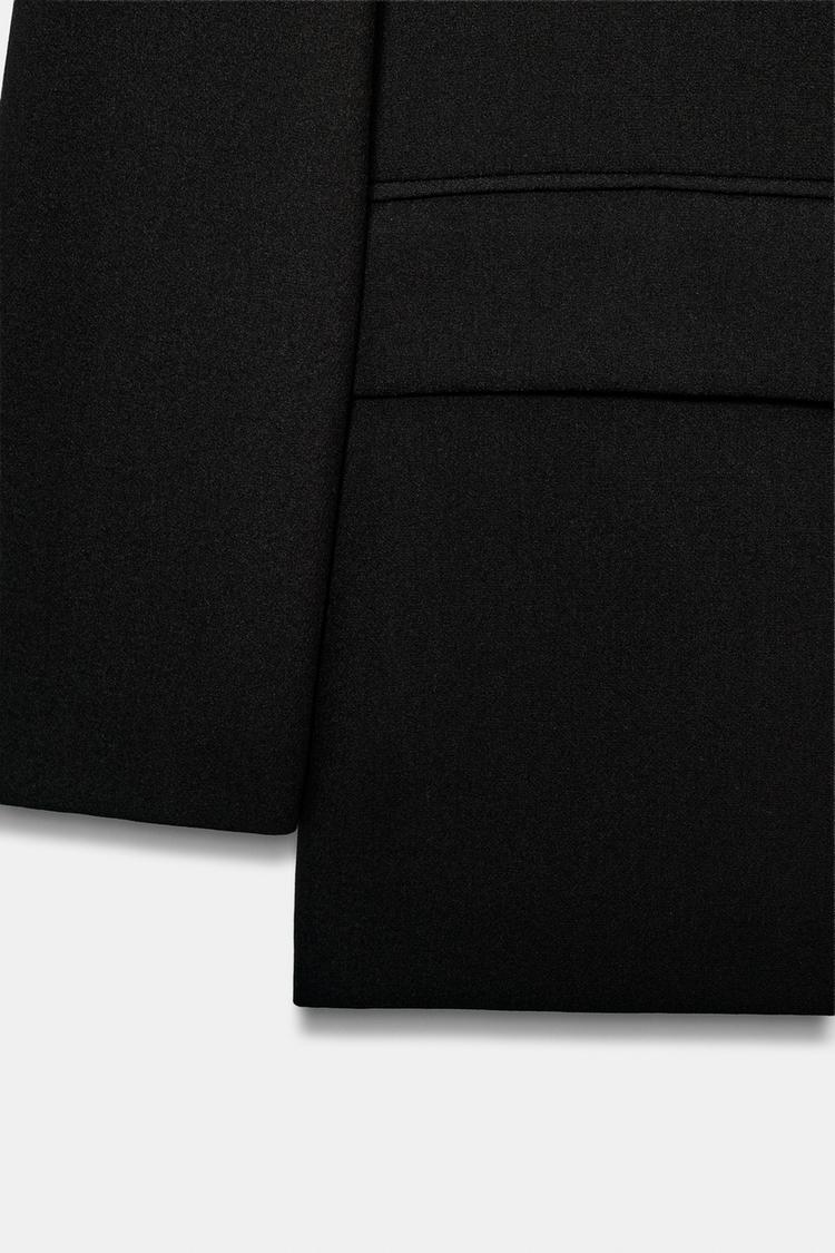 Blazer cruzado de corte extragrande 8