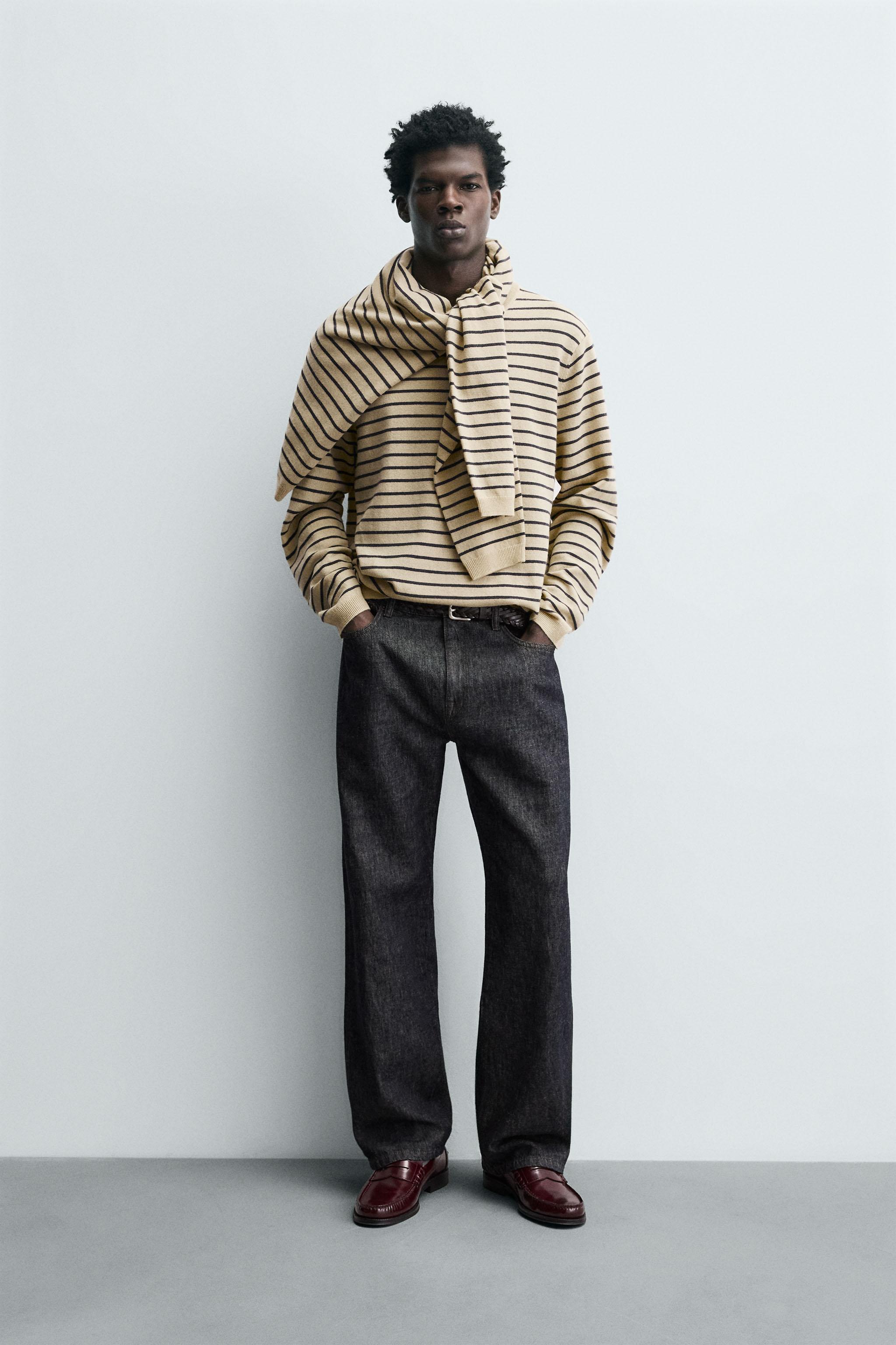 WOOL - CASHMERE STRIPED JUMPER