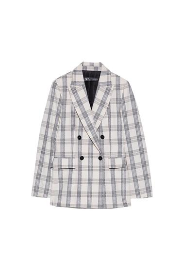 RUSTIC CHECK BLAZER