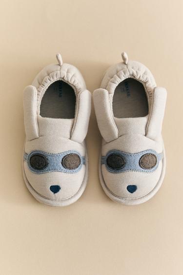 CHILDREN'S DOG SLIPPERS - Light beige by Zara - Image 5
