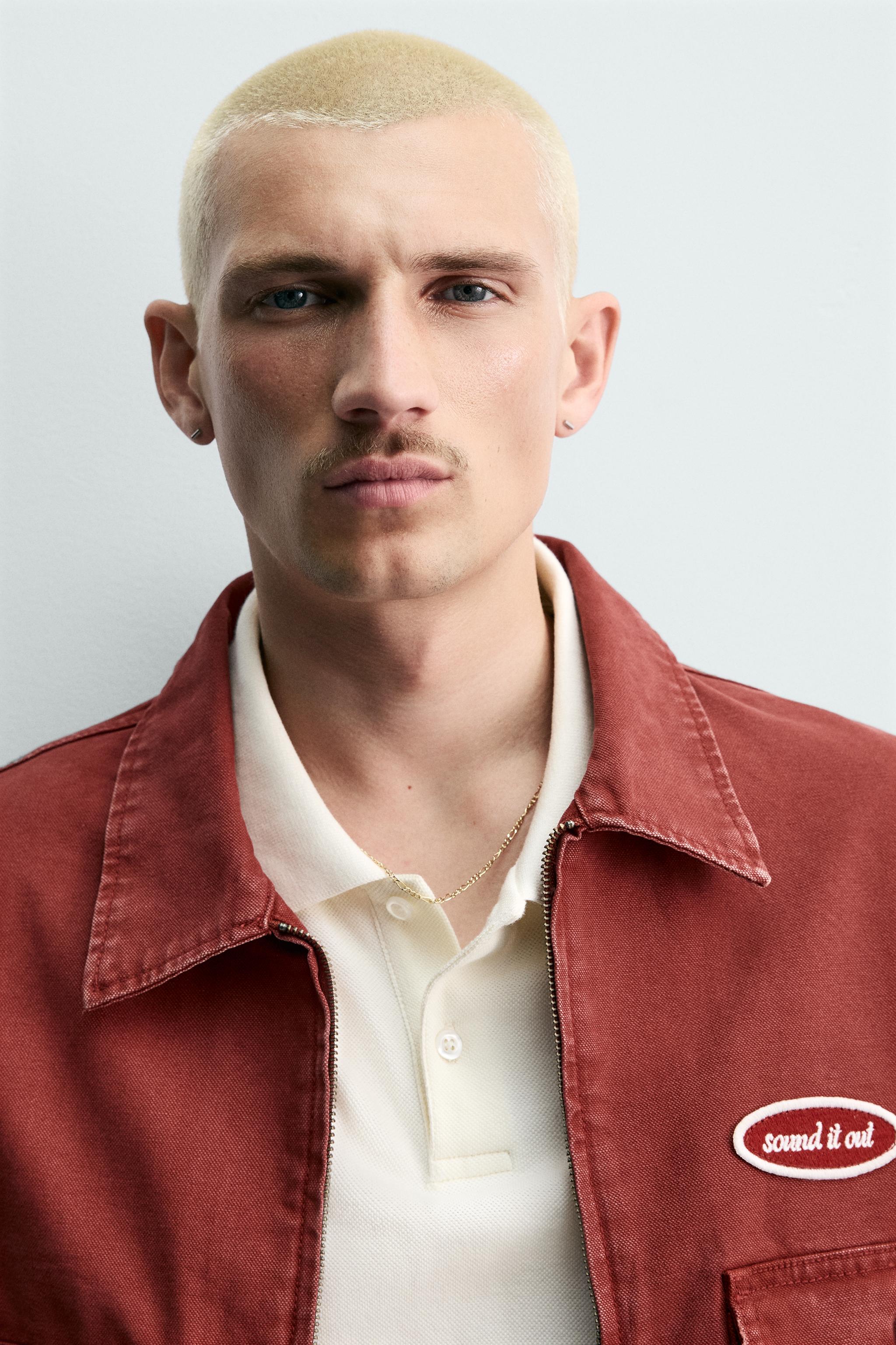 BLOUSON COUPE COURTE AVEC PIÈCE
