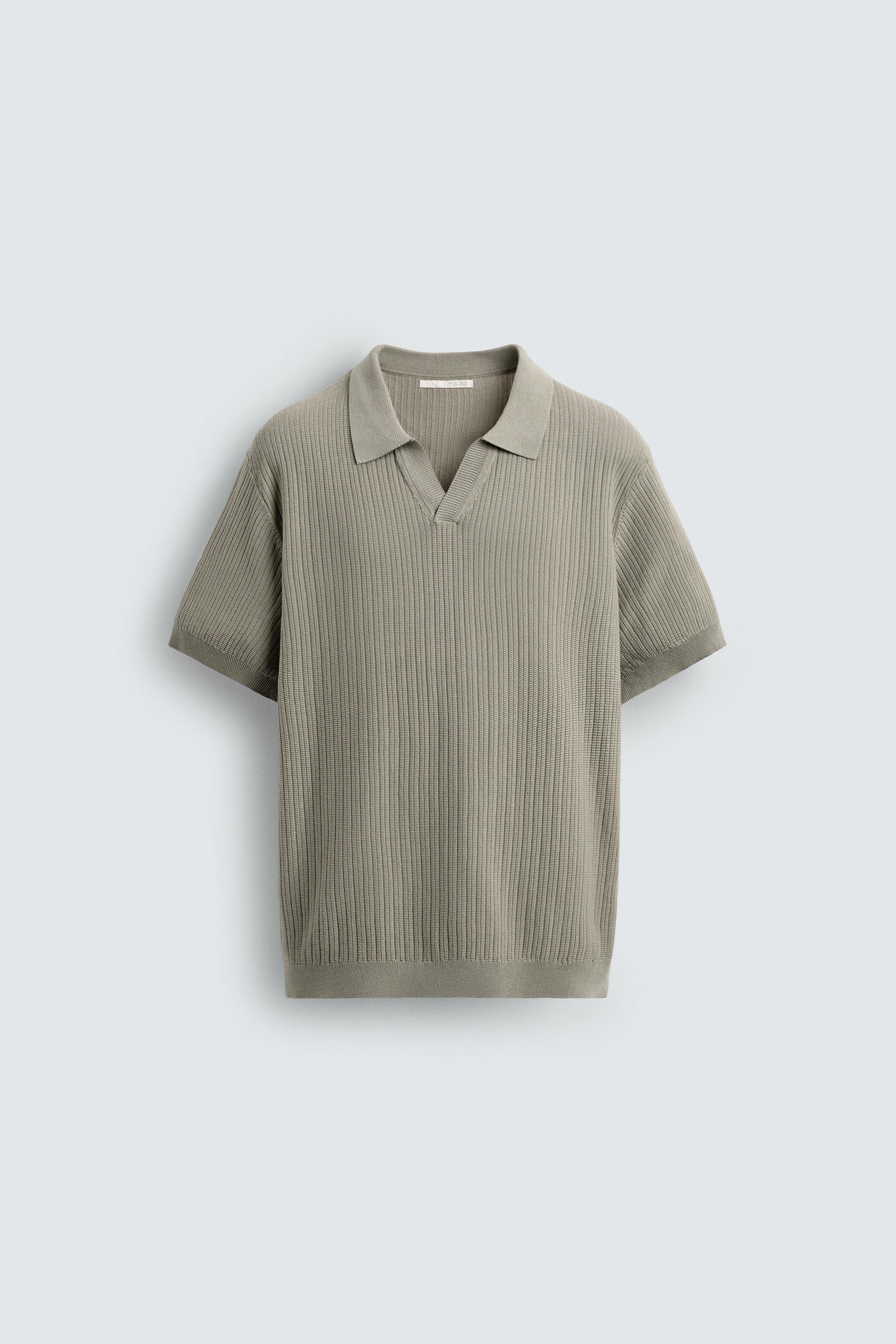 POLO EN MAILLE CÔTELÉE