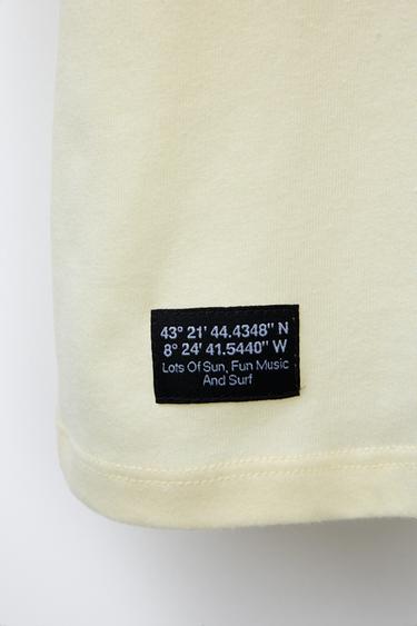 CITY PHOTO PRINT T-SHIRT - Yellow by Zara - Image 3