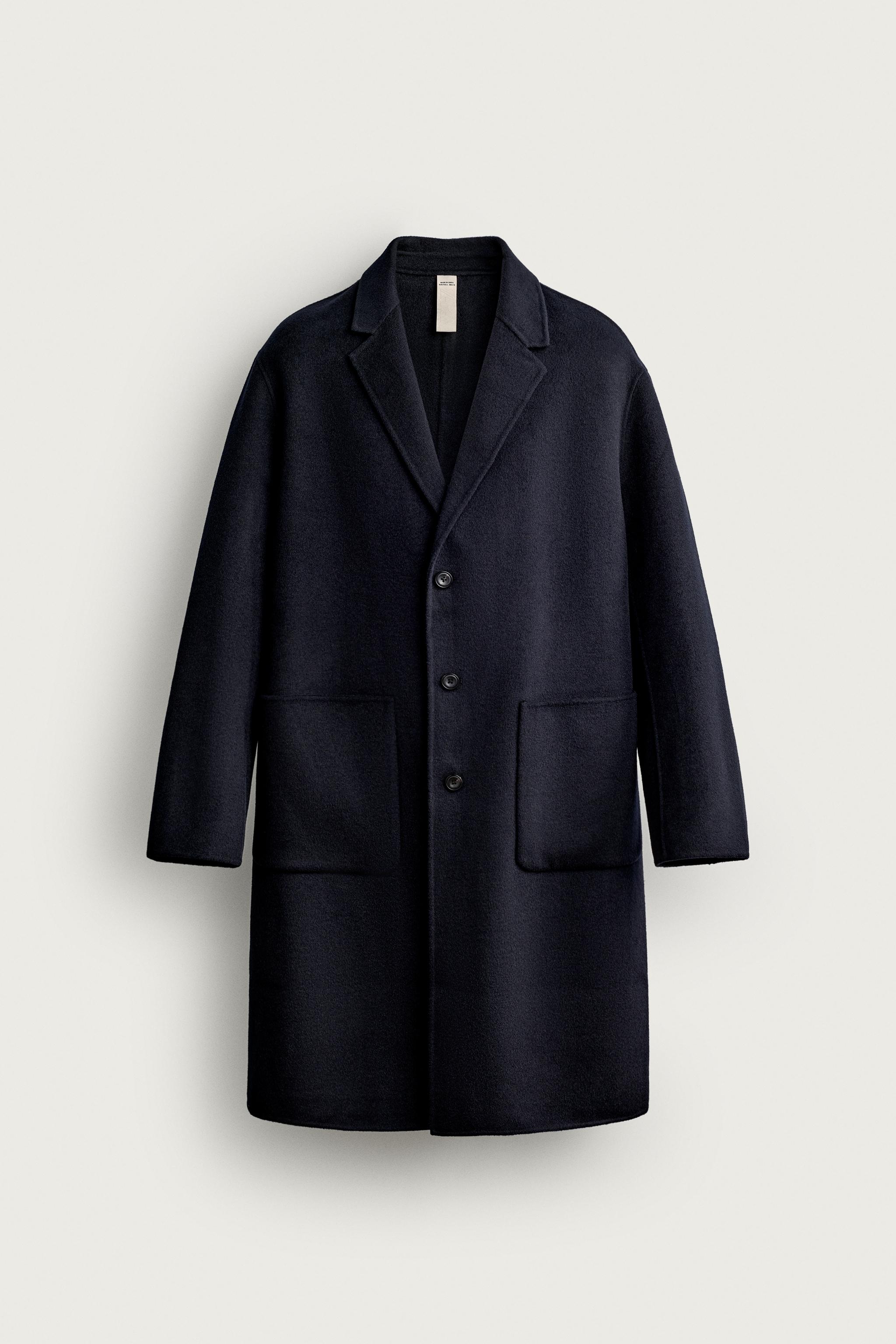 MANTEAU DOUBLE FACE AVEC LAINE