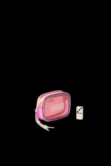VINYL PURSE - Pink by Zara
