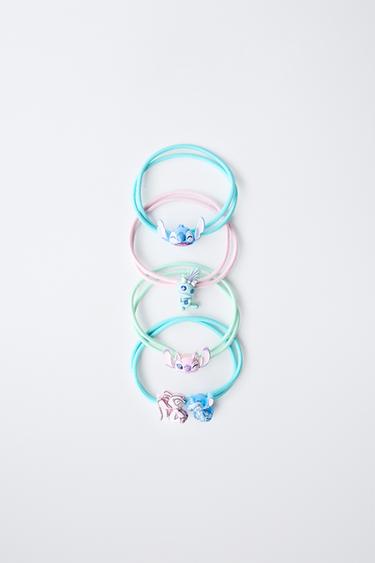 חבילה של 4 גומיות אלסטיות לשיער LILO & STITCH © DISNEY - כחול של Zara - תמונה 0