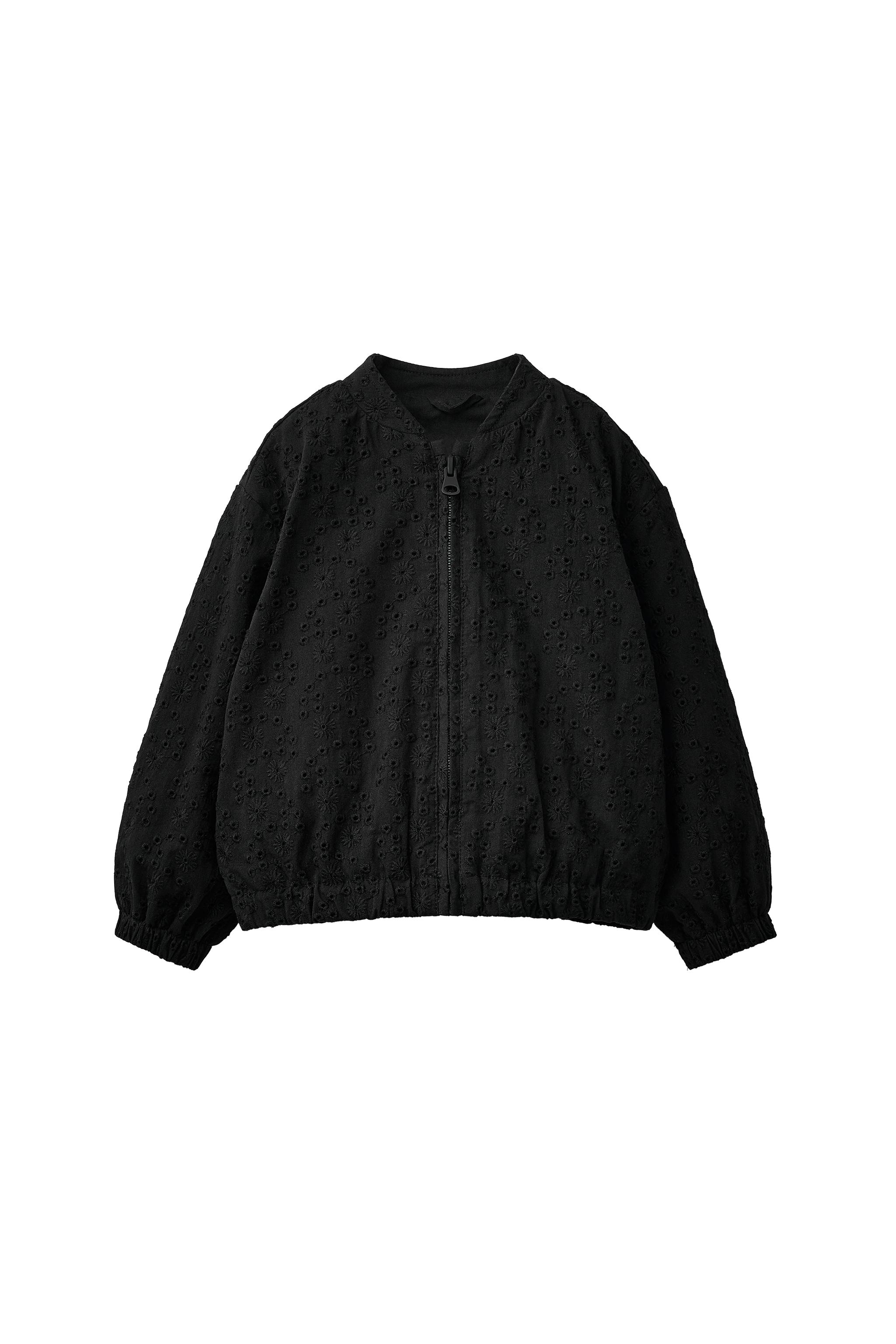 刺繍入りジャケット - ブラック | ZARA Japan / 日本