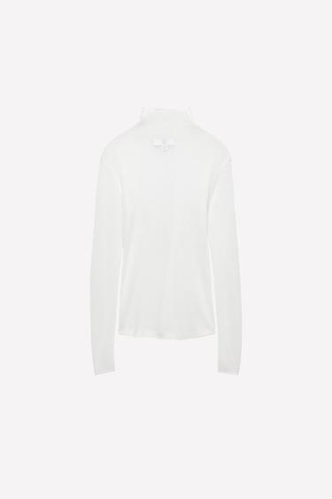 FINE KNIT TOP LUDOVIC DE SAINT SERNIN x ZARA - White by Zara