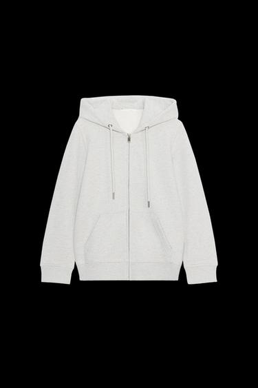 HOODIE - Grey marl by Zara - Image 0