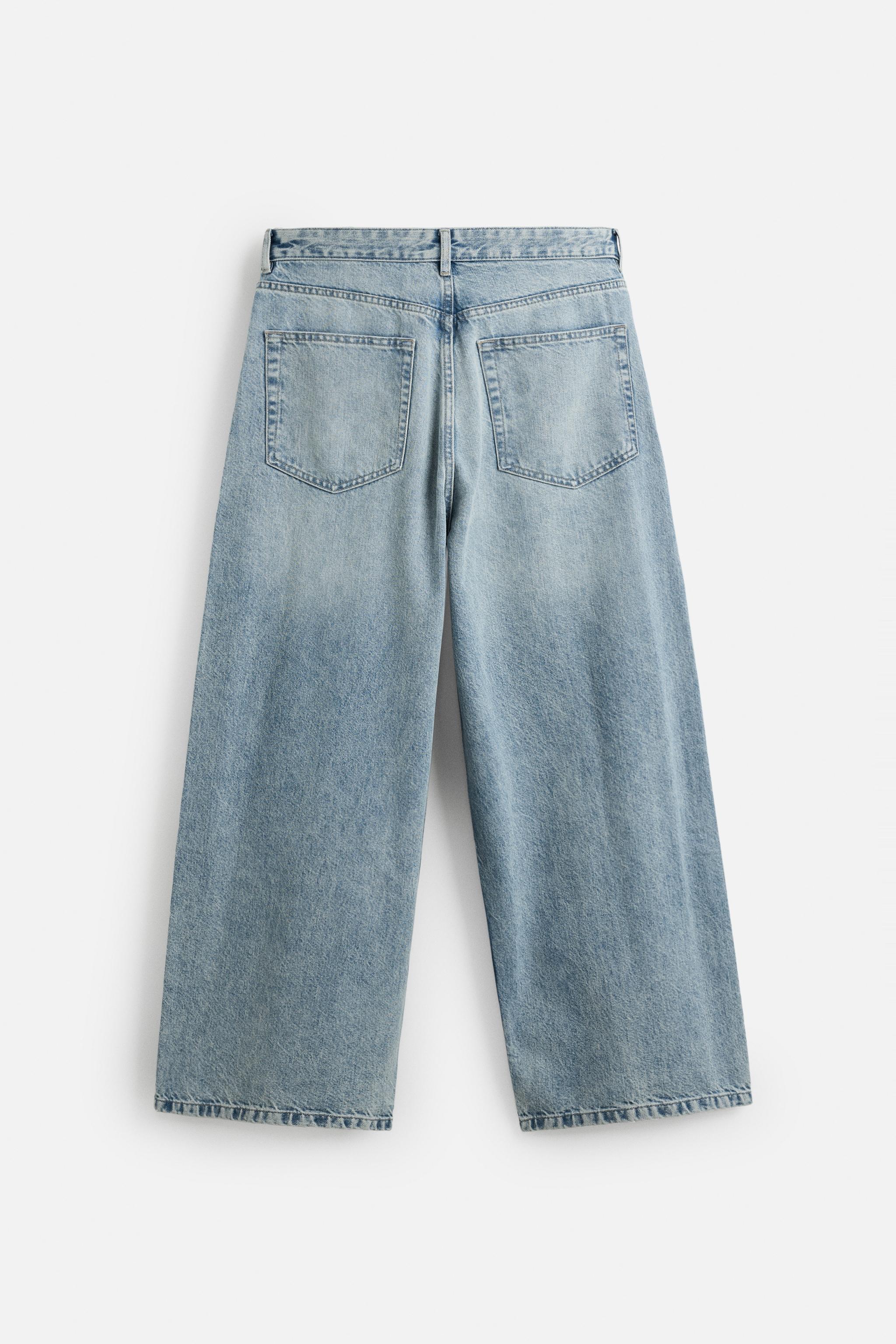ZARA エクストラバギーデニム スーパーバギーデニム EU 42 JP 32