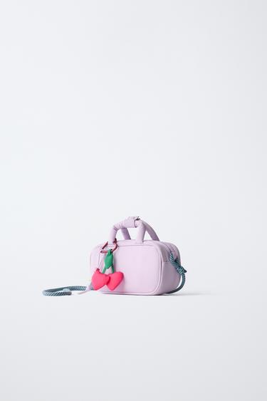 SAC BANDOULIÈRE CHARMS - Violet mauve de Zara - Image 1