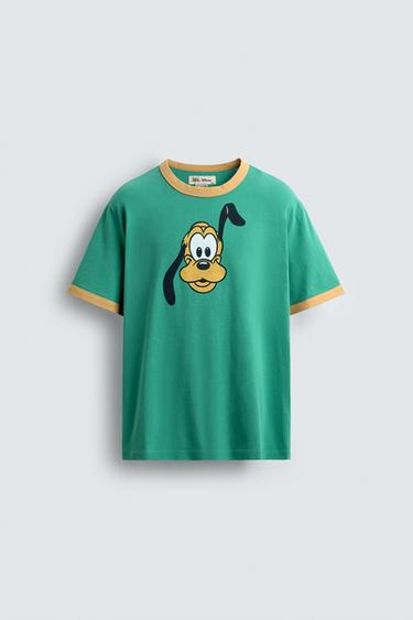 ÁO PHÔNG PLUTO HARRY LAMBERT FOR ZARA X DISNEY - Xanh lục từ Zara