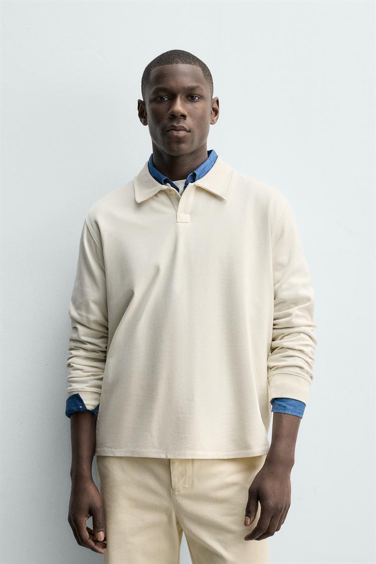 ZARA REGULAR FIT POLO SHIRT