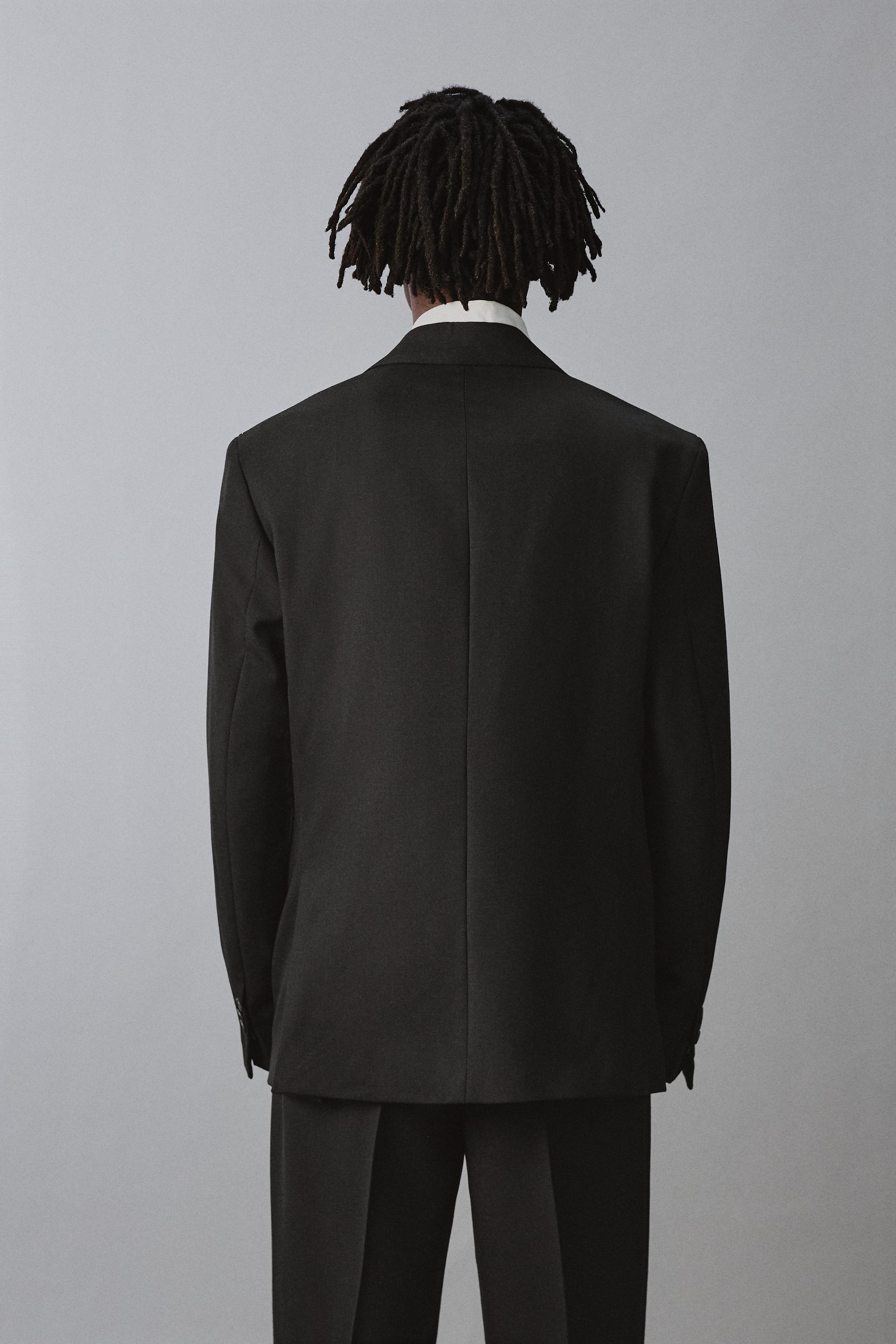 100% WOOL SUIT BLAZER