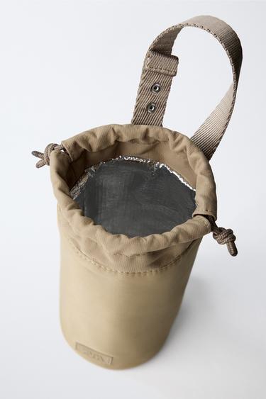 BOTTLE HOLDER BAG - Camel Brown by Zara - Image 3