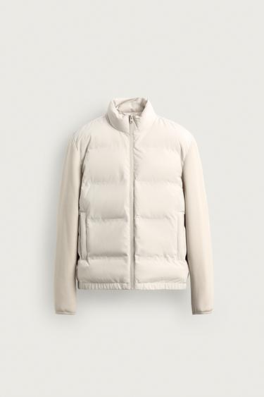 QUILTED JACKET - Ecru by Zara