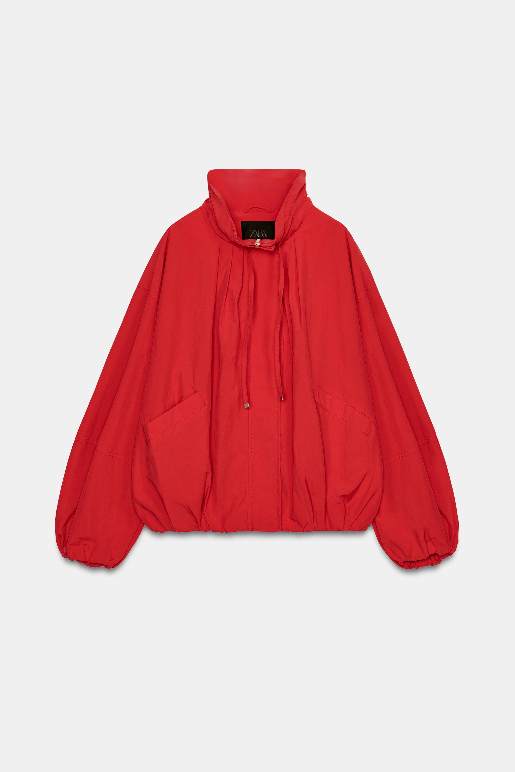 みゆき ZW COLLECTION BOMBER JACKET - Red | ZARA South Africa