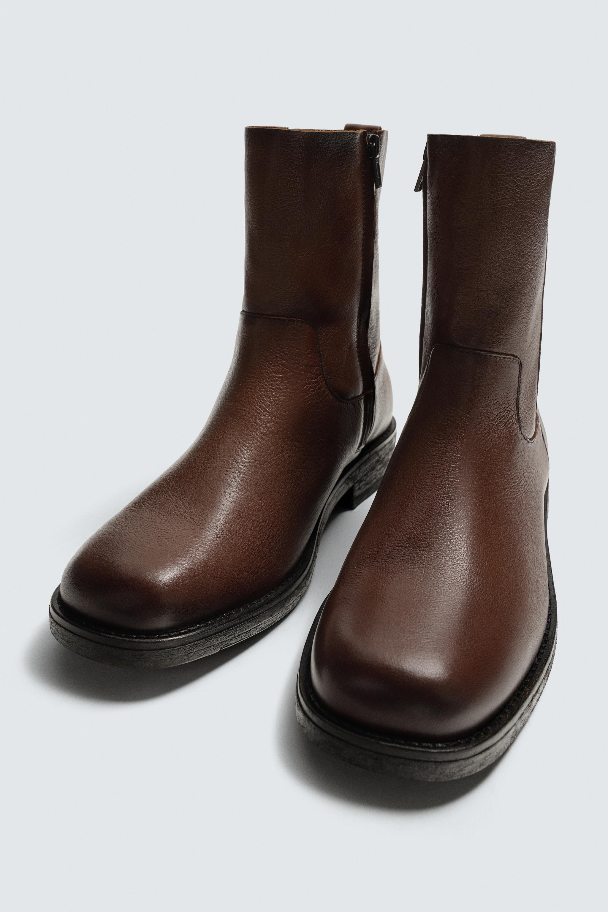 BOTTES EN CUIR