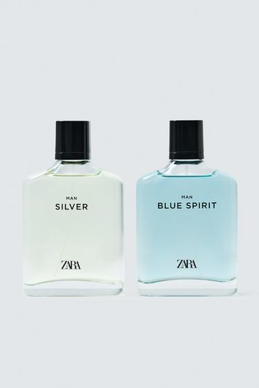 SILVER MAN + BLUE SPIRIT EDT 2X100ML (3.4 FL.OZ) - TINTED LEATHER de Zara