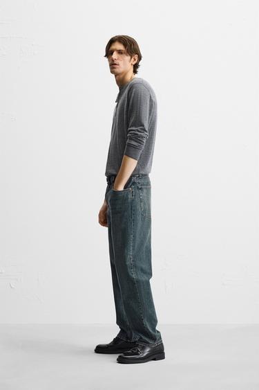 JEAN STRAIGHT FIT - Bleu de Zara - Image 3