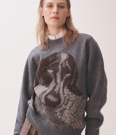 PULL ROSY LUCA GUADAGNINO - Gris de Zara - Image 2