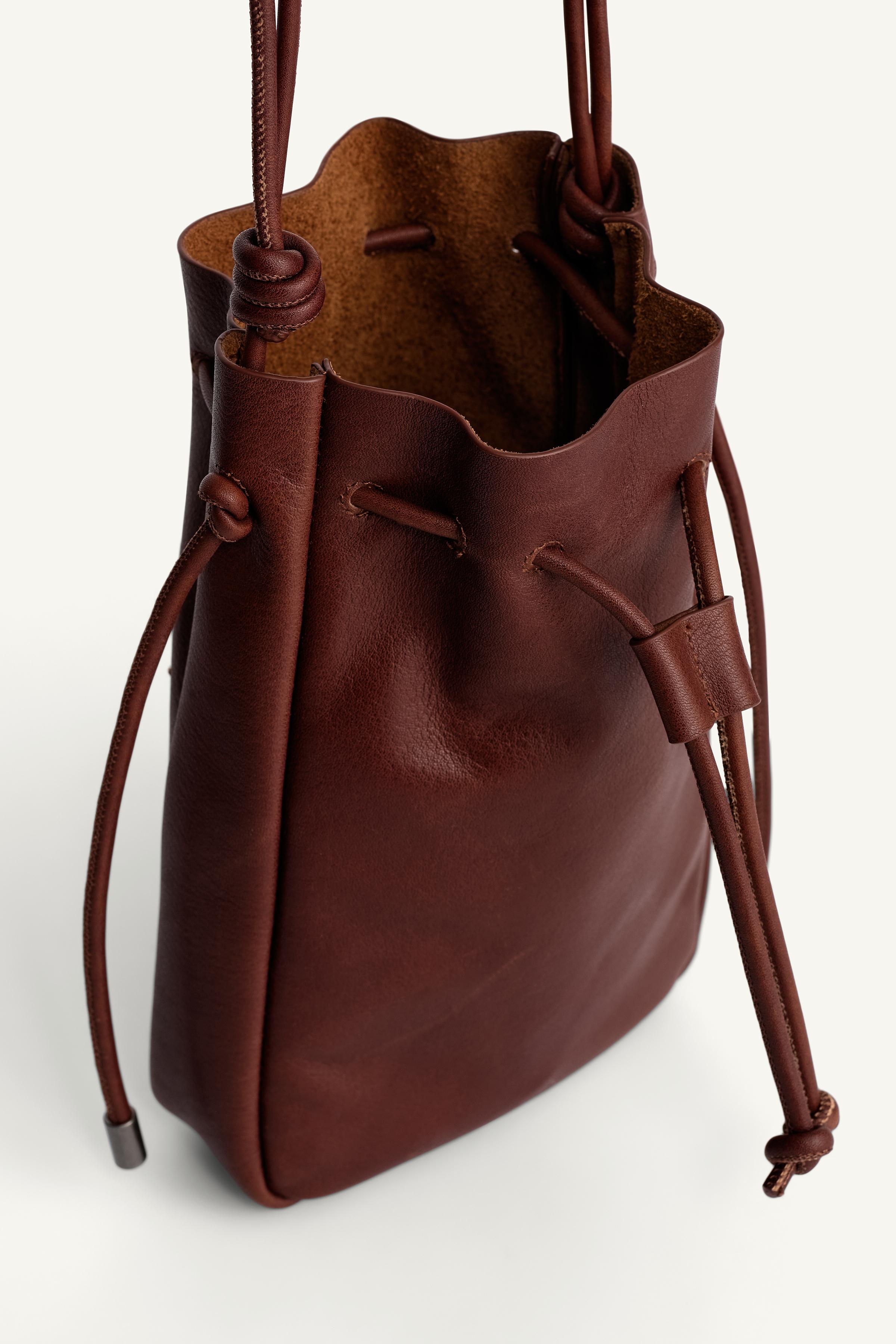 LEATHER CROSSBODY BAG