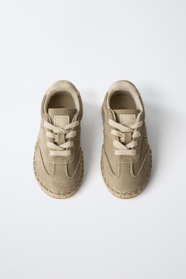 JUTE TRAINERS - Sand Brown by Zara - Image 3