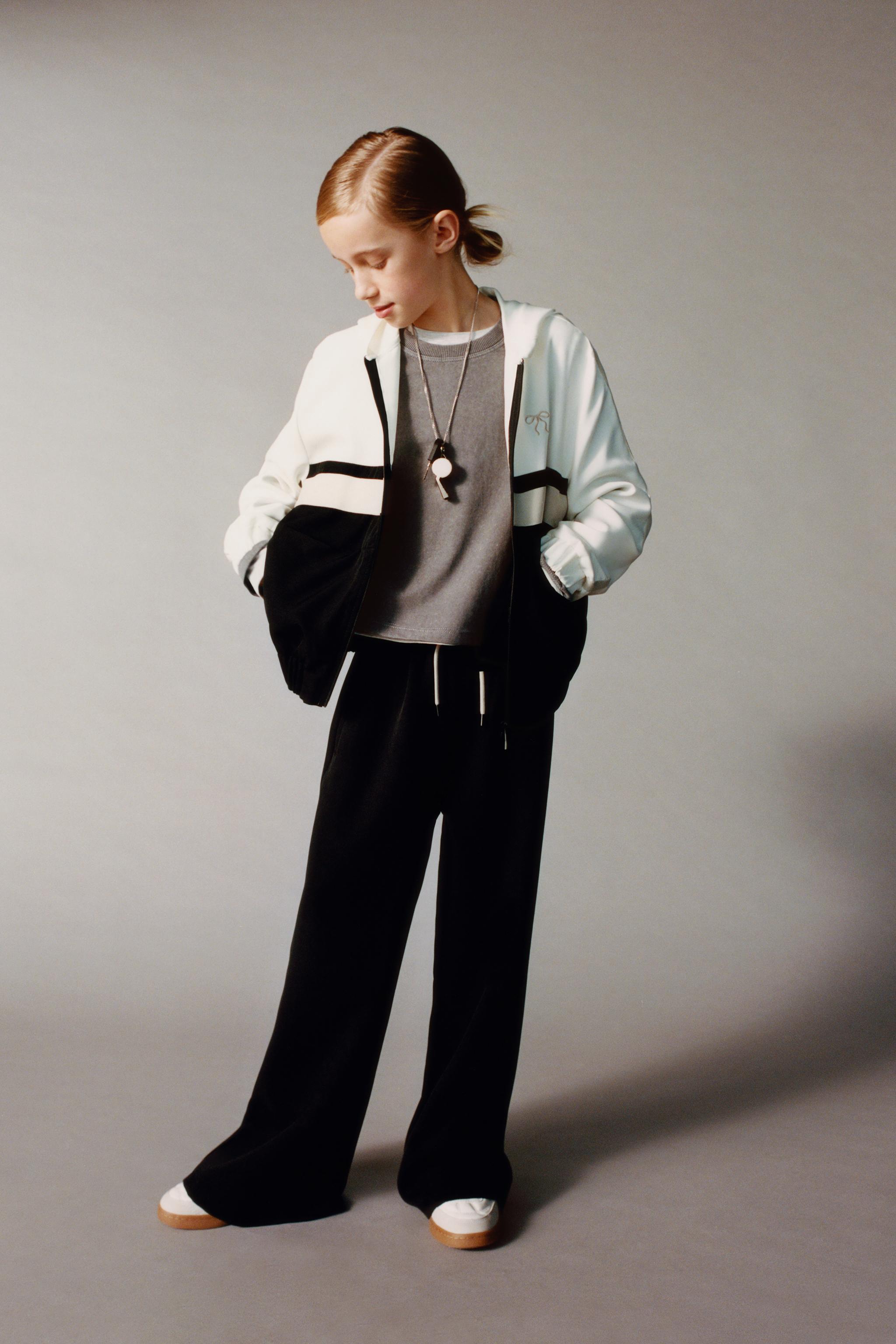 ZARA KIDS - zara kids ザラキッズ ショート丈 ブラウス 128cmの