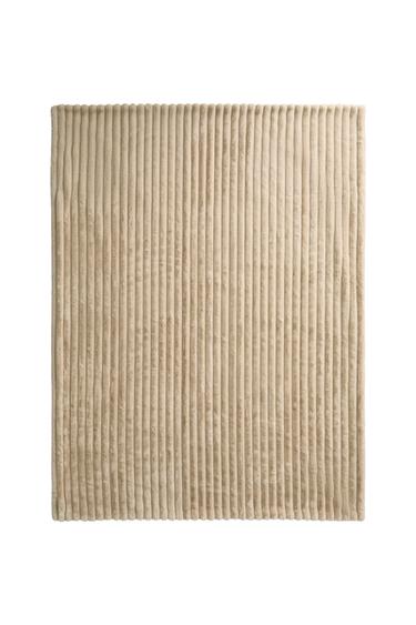 COUVERTURE FOURRURE RELIEF TUBULAIRE - Sable de Zara