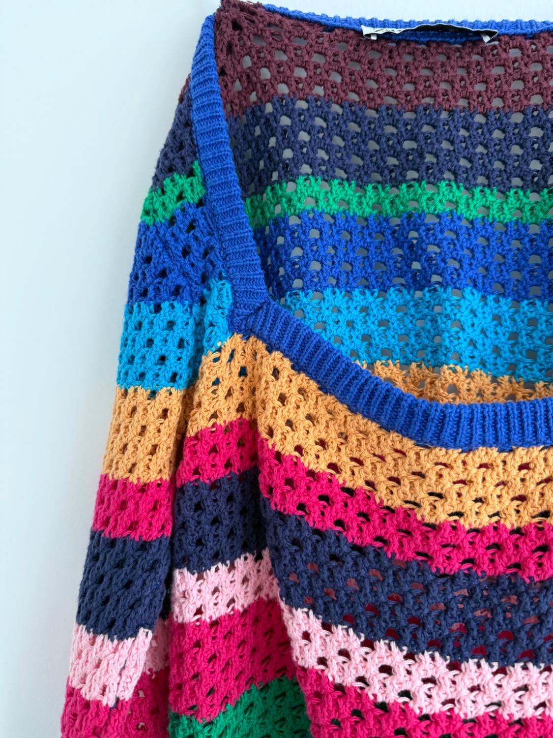 STRIPED KNIT SWEATER - Image 3