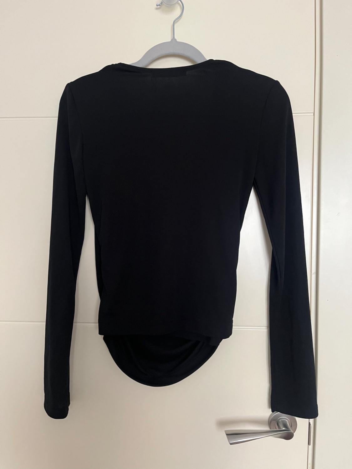 DRAPED CROSSOVER TOP - Image 2