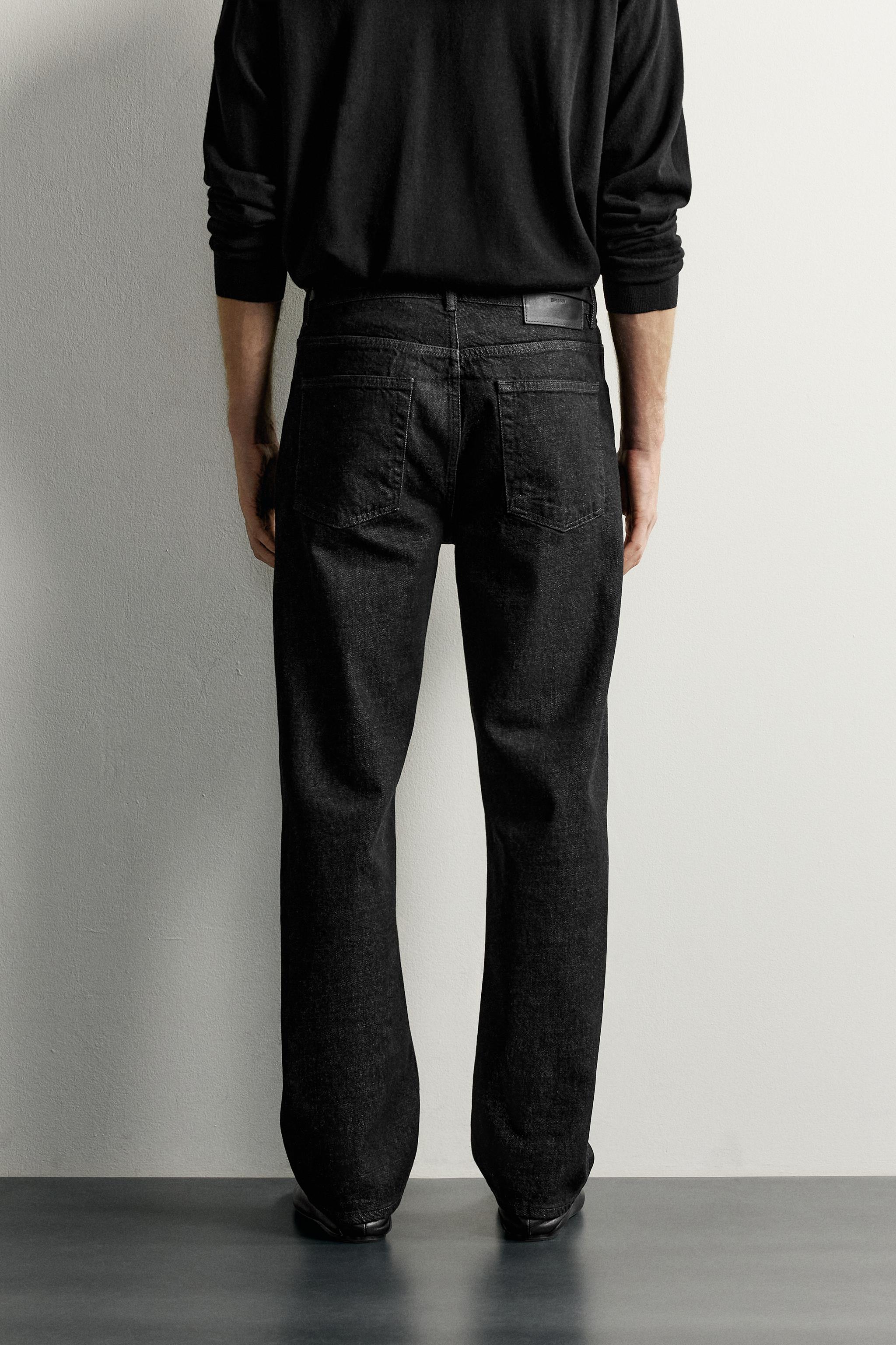 JEANS STRAIGHT FIT MÉLANGE COTON