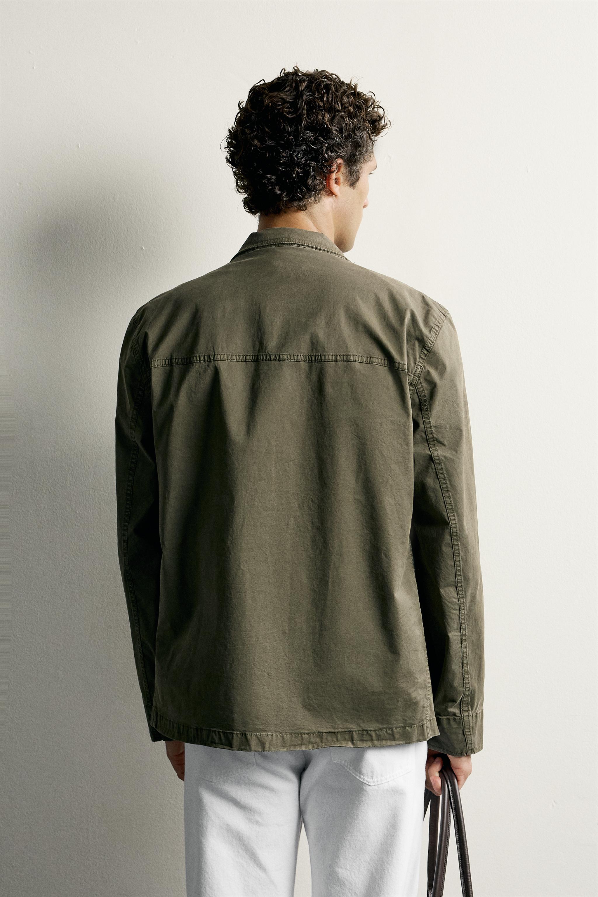 Zara UTILITY REGULAR FIT parka görsel 3