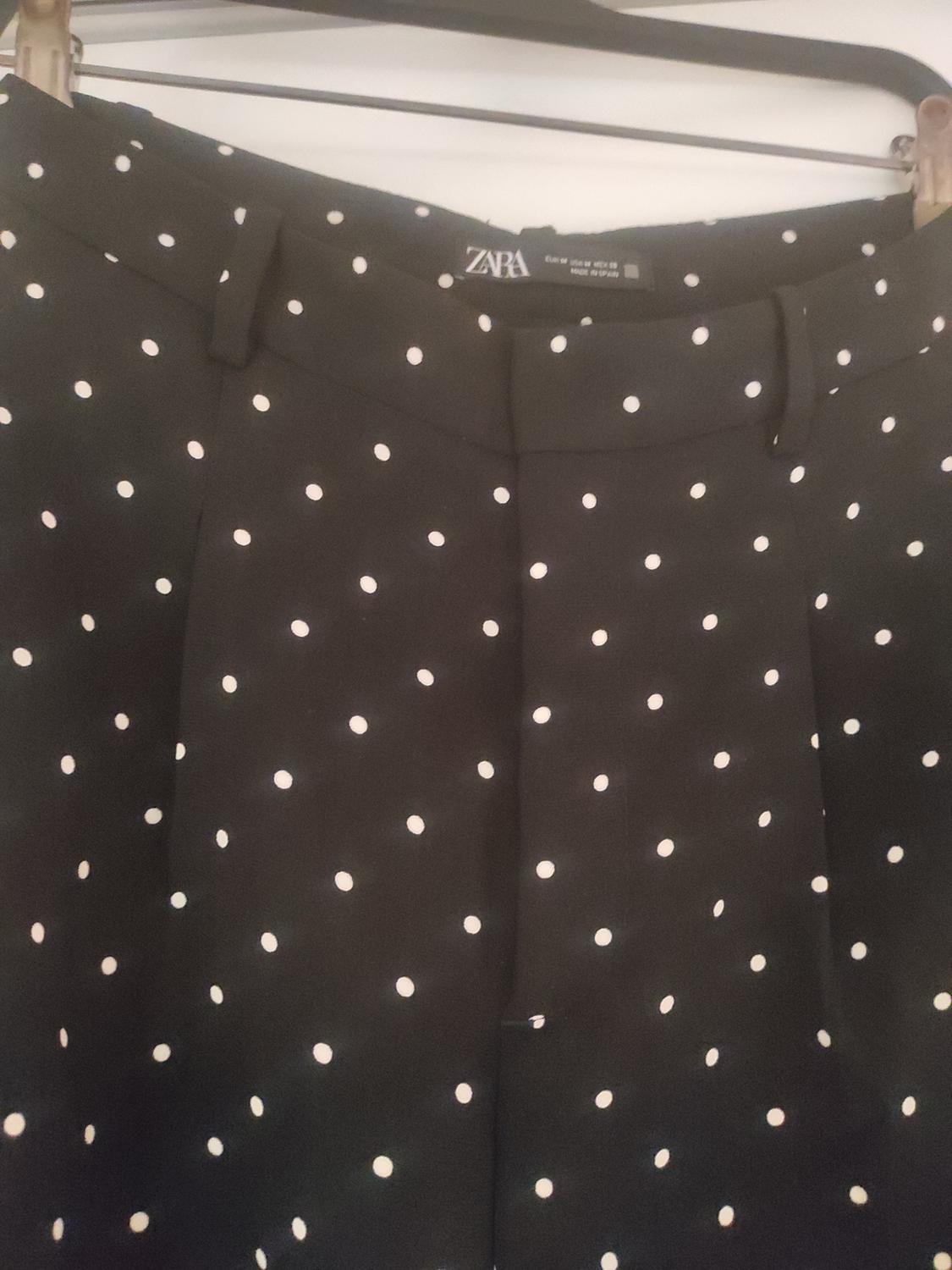 POLKA DOT SLOUCHY TROUSERS - Image 4