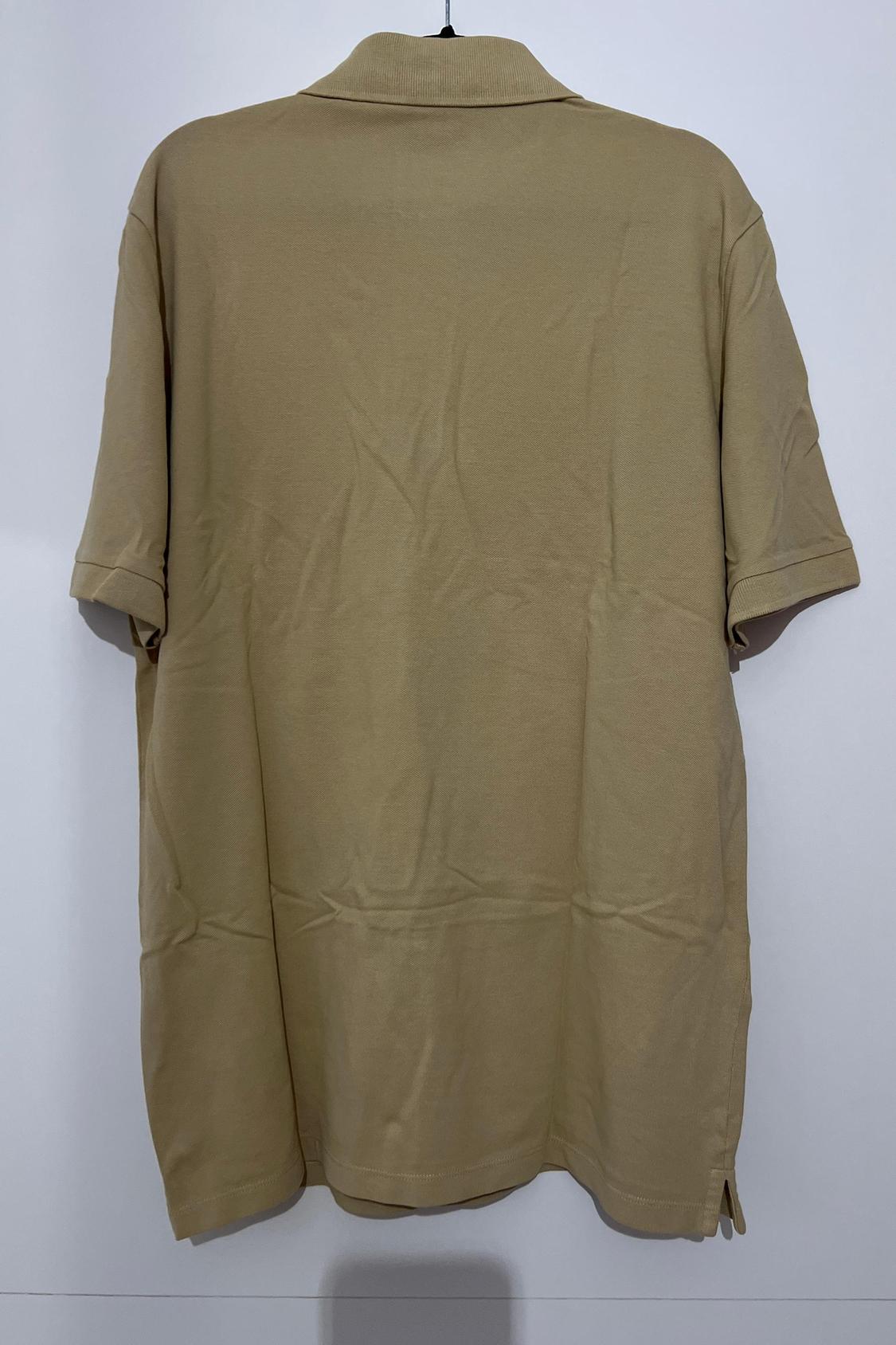 FADED-EFFECT TEXTURED POLO SHIRT - Image 3