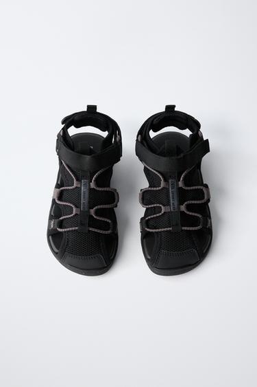 TECHNICAL SANDALS - Black by Zara - Image 3