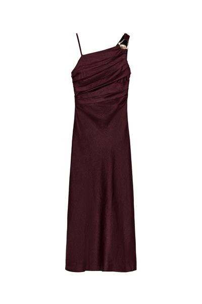 Dress Midi Asymmetric 100% Linen