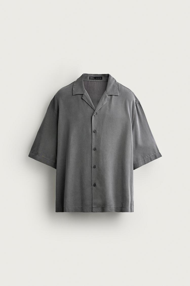 RELAXED FIT FLOWING SHIRT