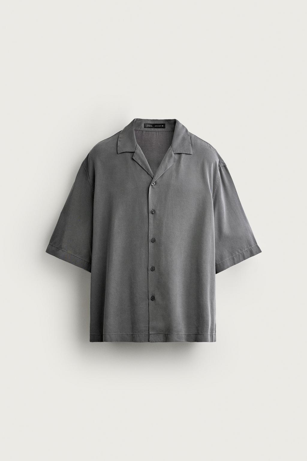 RELAXED FIT FLOWING SHIRT