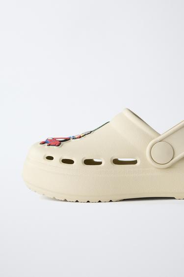 AVENGERS © MARVEL CLOGS - Ecru White by Zara - Image 5