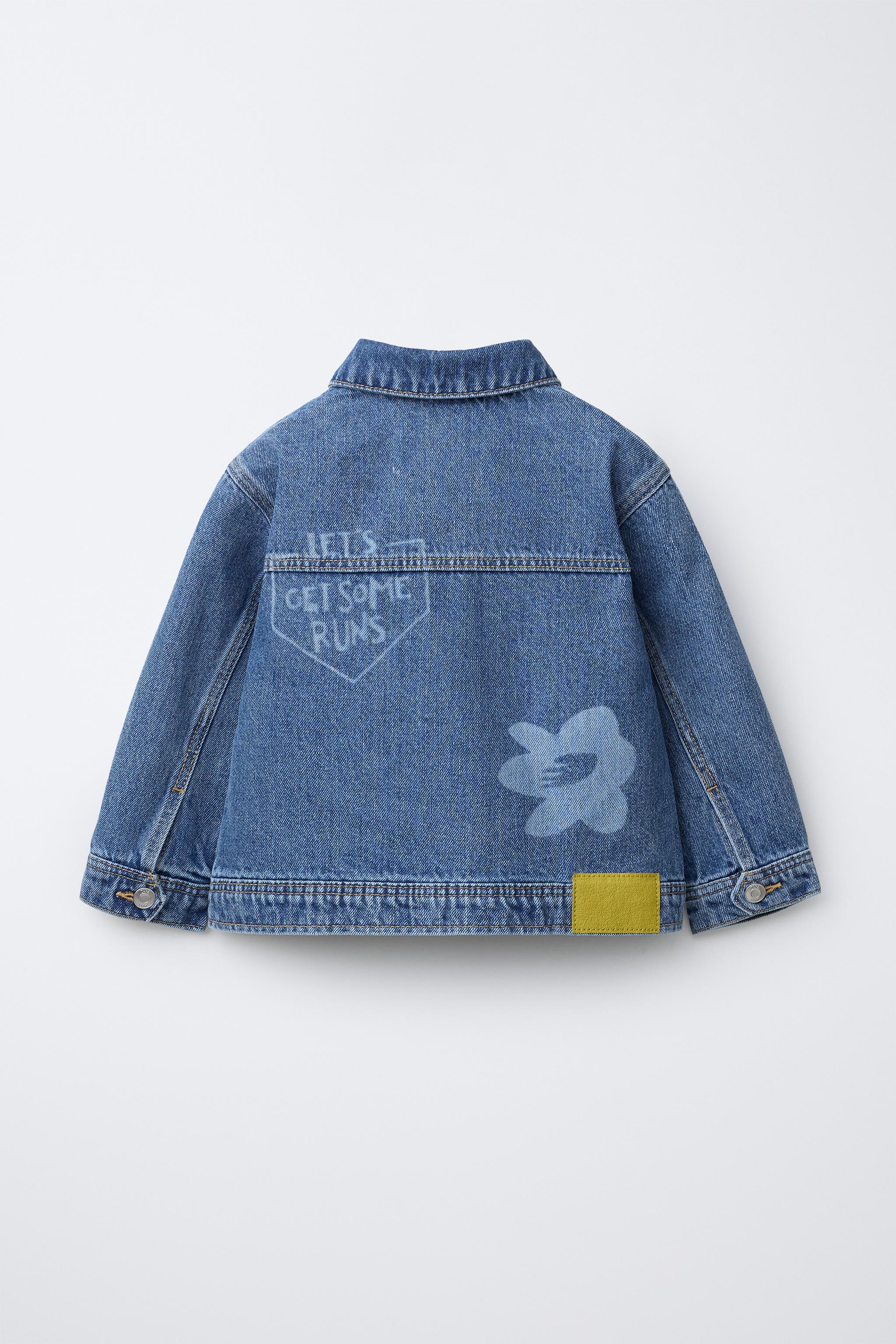 PRINTED DENIM JACKET