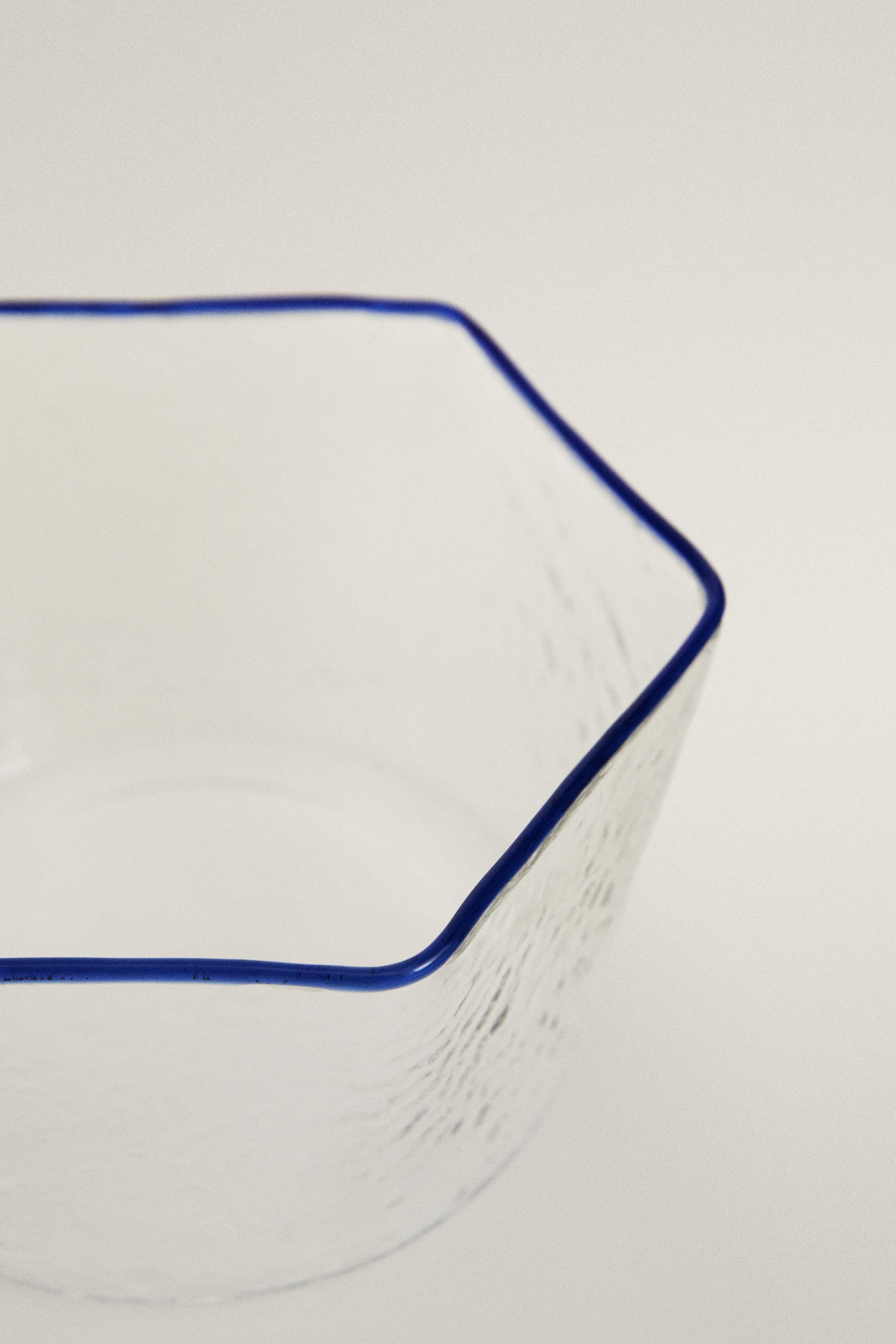 Zara HEXAGONAL BOROSILICATE GLASS BOWL — фото 2