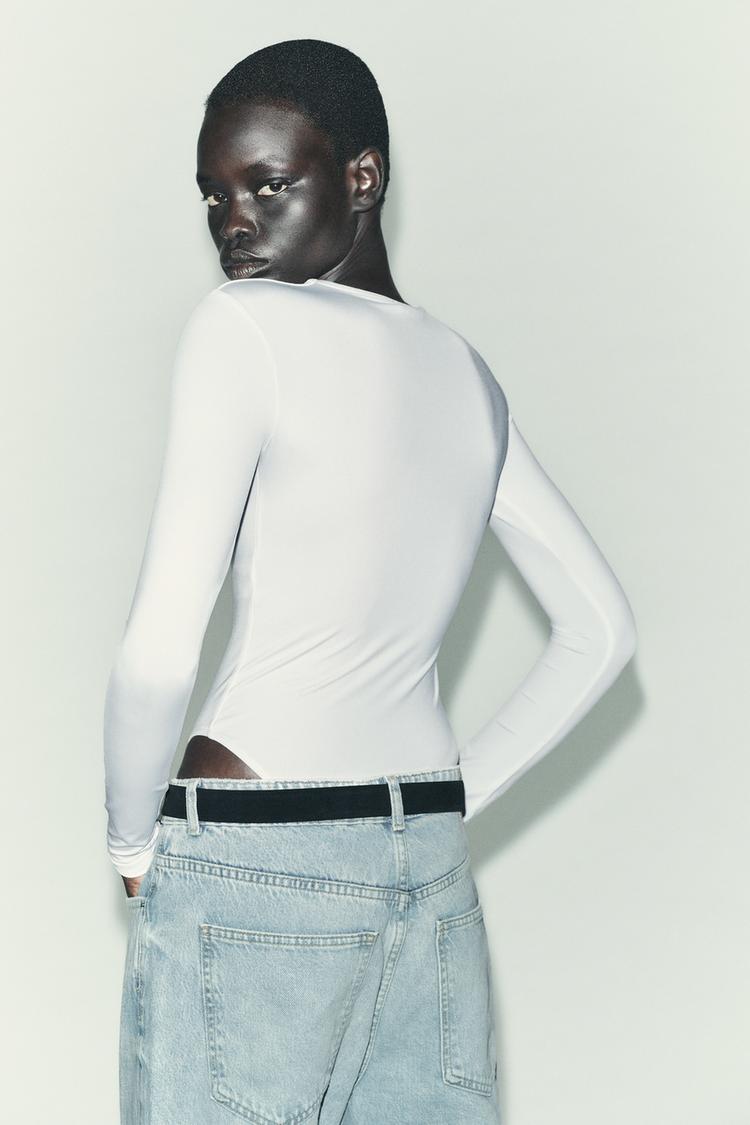 BASIC POLYAMIDE BODYSUIT