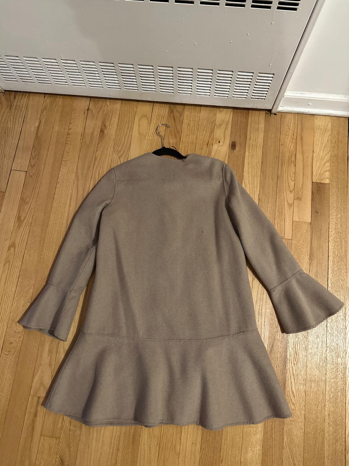PEPLUM WOOL COAT - Image 2