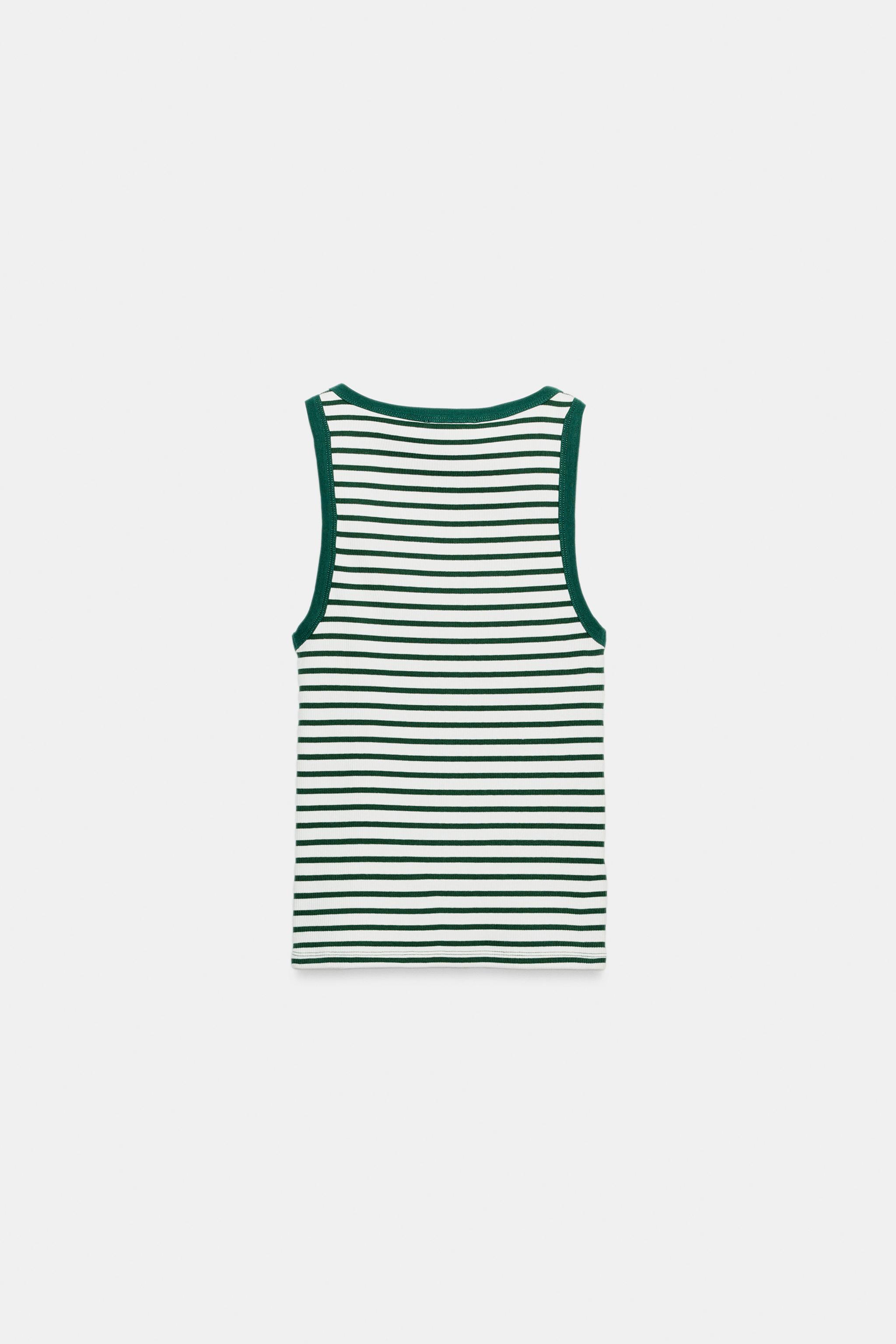 ZA STRIPED TOP