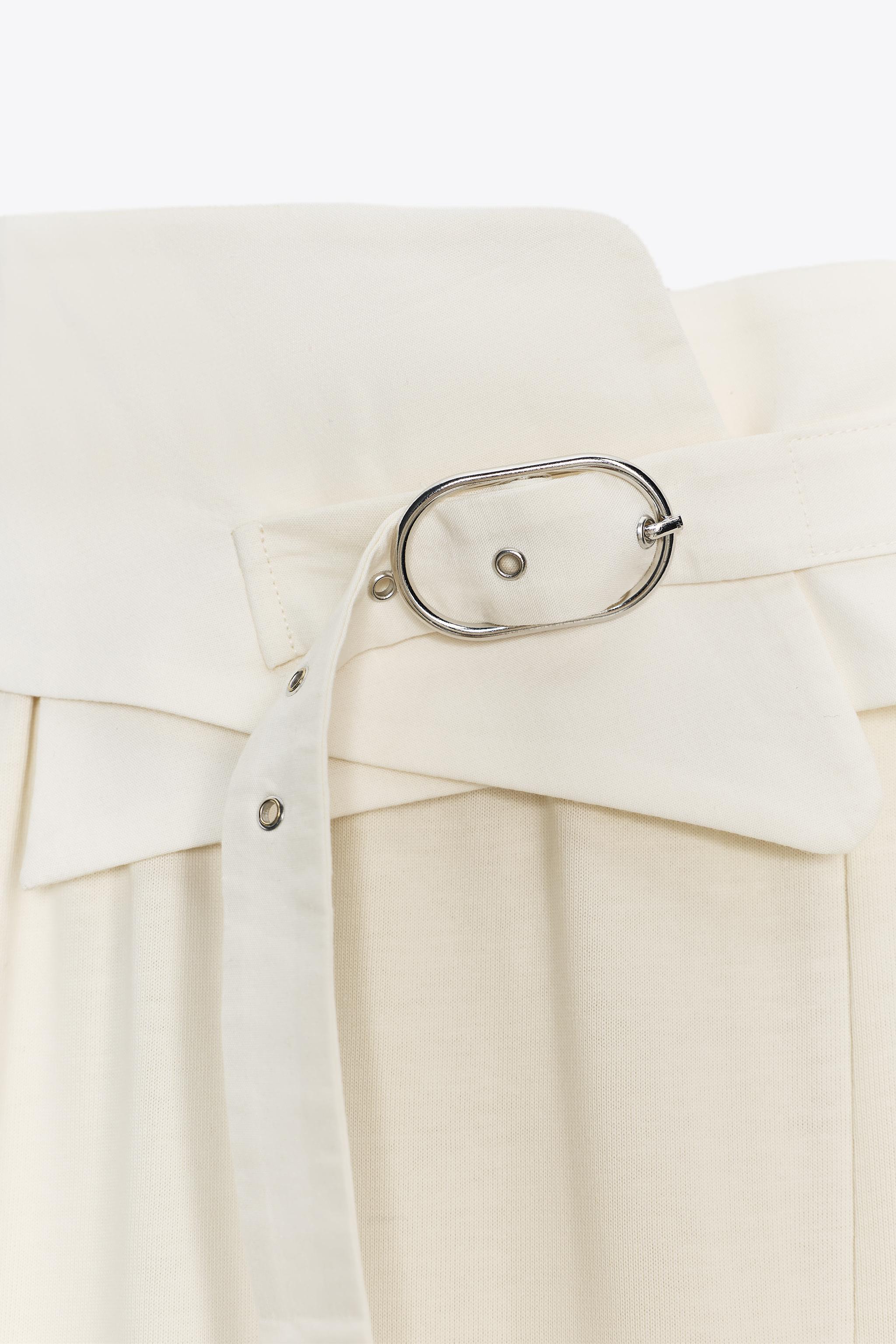 BELTED PANTS